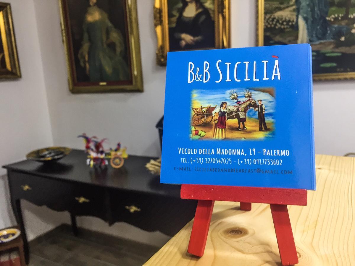B&B Sicilia ปาแลร์โม ภายนอก รูปภาพ